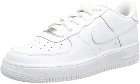 NIKE Air Force 1 (GS), Scarpe Unisex per bambini, bianco, 42 EU