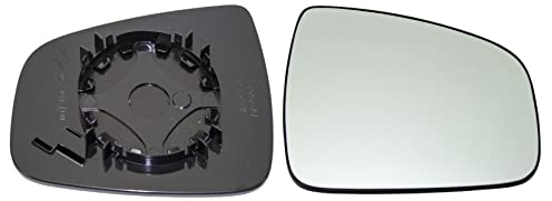 TarosTrade Rétroviseur Droit Glace Rectangulaire 2 cm x 23 cm x 13 cm Verre Montage Extérieur Plat Ajustement Spécifique au Véhicule Voiture DACIA LOGAN MCV 2013-, DACIA SANDERO 2013-