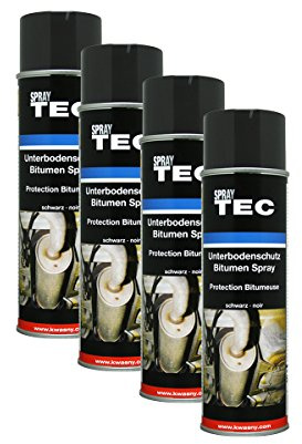 Kwasny 4X 235 500 Auto-K Spray TEC Unterbodenschutz Bitumen schwarz 500ml