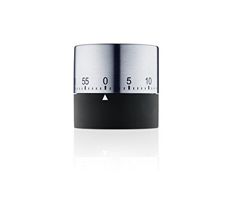 Blomus 63600 Kurzzeitmesser, Edelstahl, silber, 6 x 6.2 x 6.2 cm