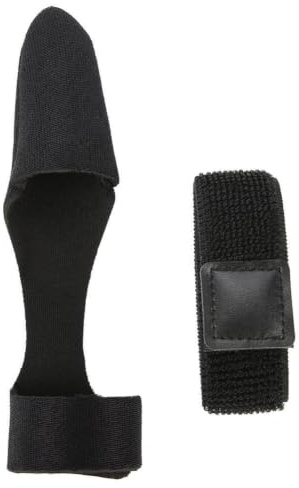 Alomejor Angelruten-Spitzen-Abdeckung, erweiterbar, Neopren, Spitzenschutz, Spitzenschutz und Rutenbinder, Set (schwarz)