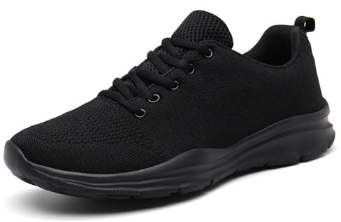 KOUDYEN Laufschuhe Atmungsaktiv Turnschuhe Sportschuhe Leichte Herren Damen | Schnürer Gym Fitness Sneaker