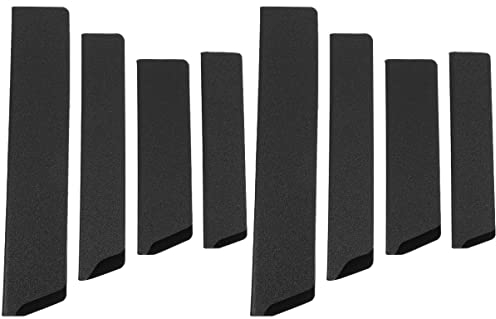Cabilock 2 Sets Küchenmesser-hüllen-set Schutz-set Schutzabdeckungen Ärmel Abs-material Handwerkliche Verarbeitung Praktischer Einsatz 4 Stück X 2