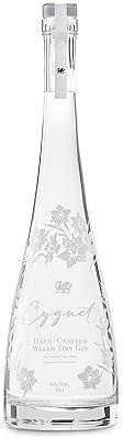 Cygnet Welsh Dry Gin | Award Winning Hand-Crafted Gin | Great in Cocktails | Serve with a Light Tonic Water| Vibrant Gin For All Occasions | 40% ABV, 70cl