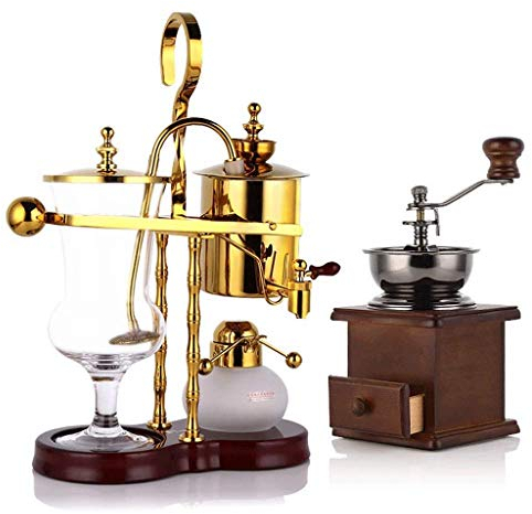 SOVORM Cafetera Cafetera Ajuste programable de acero inoxidable Funcionamiento silencioso Cafetera de goteo con cafetera y filtro (Color : C) (Color : A) The New