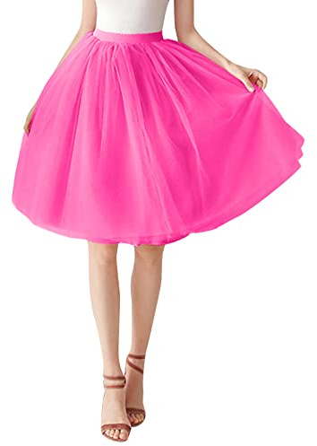 2025 - Disfraz grande de mujer falda de tul tutú enagua corta vestido de baile ballet vestido de noche ocasión película adhesiva N rollo, azul claro, Talla única