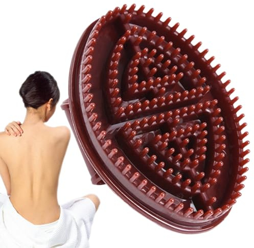 Massagebürste - Trockenbürste Körperbürste | Kopfmassagebaste Kopfhaut | Silikon -Kopfhautmassagegerät | Silikon Handheld Pinsel Schönheit Leicht Ergonomische Entspannung Massagegeräte Für Dusche Häus