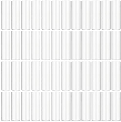 CREATCABIN 60 st värmekrympslangar för skosnören klara skor spetsändar spetsar transparent rep huvud tätning sneaker skosnöre reparation aglet tips ersättning för skor kläder strängar 0,23 x 1 tum