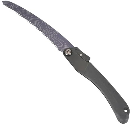 Folding Camp Saw | Robust Garden Tool for Wood Carving, Manual Garden Tool for Outdoor Cutting Landscaping Carpentry Hiking