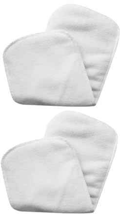 DECOMELODY 2 Pezzi Inserti Assorbenti Lavabili per Pannolini Adulti in Microfibra Alta Assorbenza per Uomini Uso Notturno Comfort e Traspirabilità