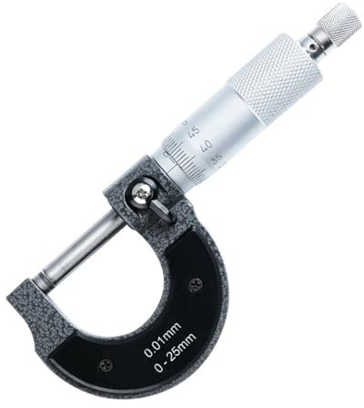 bügelmessschraube Präzises Mikrometer 0–25 mm, 0,001, Außen-Messschieber, Mess-Mikrometer, Werkzeug, externes, mikrometrisches Messgerät(50-75MM)