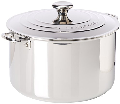 Le Creuset Suppentopf 3-ply PLUS Edelstahl, 28 cm, 96604828000000