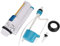 Válvula de Entrada Juego de Inodoro, Kit de Inodoro de 285 mm Kit Completo de reparación del Tanque de Inodoro Juego de válvula de Descarga Accesorios de la Cisterna Doble