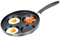 Avilia Padella Antiaderente 24cm con 4 Cerchi per Pancake, Uova, Hamburger - Rivestimento Senza PFOA, Compatibile con Piano a Gas, Elettrico, Ceramico, Facile da Pulire, Ideale per Cucina Salutare