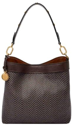 Fossil Jessie Damen Braun Leder Tasche, ZB11176202