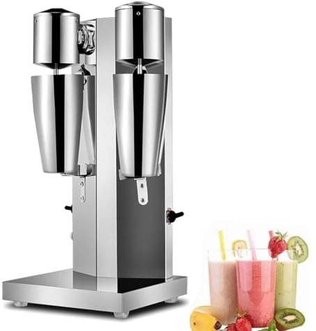 Milkshake Maker Machine, Electric Stainless Steel Shaker for Smoothies and Milkshakes, Single Head Commercial Use