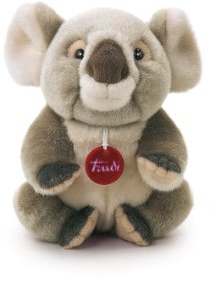 Trudi Koala Jamin Koala Mascotte Peluche, Regalo di Natale e Compleanno. | 15x20x12cm Taglia S | Animali Esotici Tropicali | Modello 27751