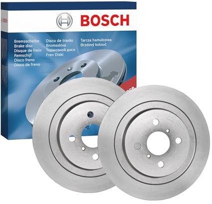 Bosch BD1238 Discos de freno, certificación ECE-R90, 1 juego de 2 discos