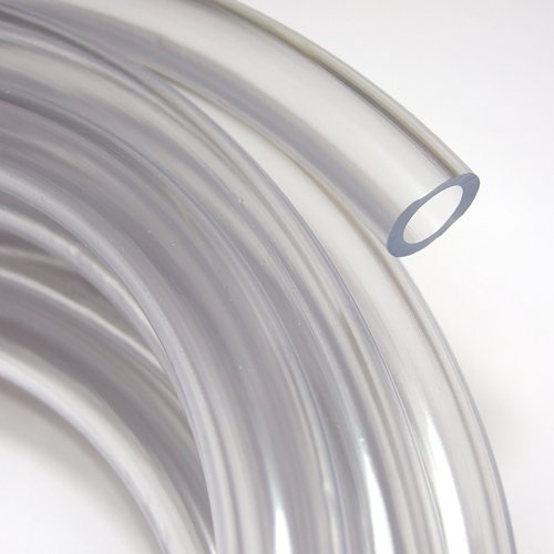 PVC Tube Syphon Tube for Home Brewing Syphoning Beer & Wine Food Grade PVC 12mm Internal Diameter 1/2” 3mm Wall (2M)