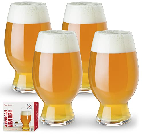 Spiegelau & Nachtmann Artigianale Bicchiere da Birra, 4 unità (Confezione da 1)