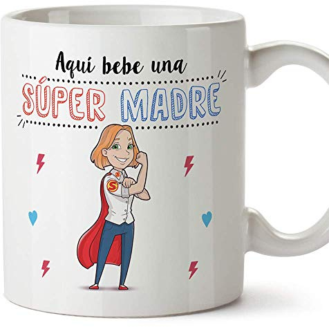 MUGFFINS Tazas de Cerámica para super familiares (Madre)