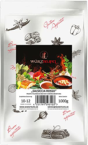 Salsiccia Rosso Saucisse à saucisse italienne Rouge 1 kg
