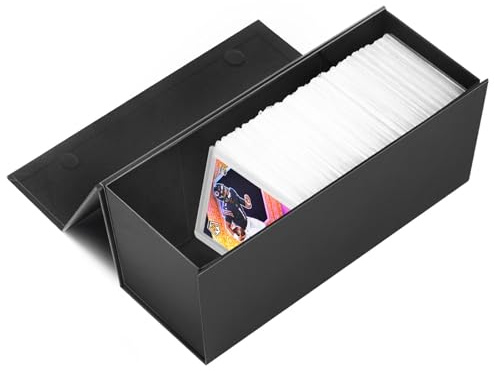 Sammelkarten-Aufbewahrungsbox, Toploader-Aufbewahrungsbox, Sammelkartenhalter, Topload-Hobbybox für 800 Karten – 1 Packung