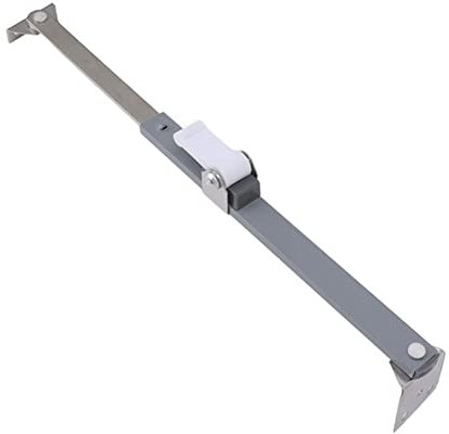 Fermo per Finestra a Battente, Blocco per Finestra Multifunzione, Allungabile, Facile Installazione, Antivento, per Ufficio (01)