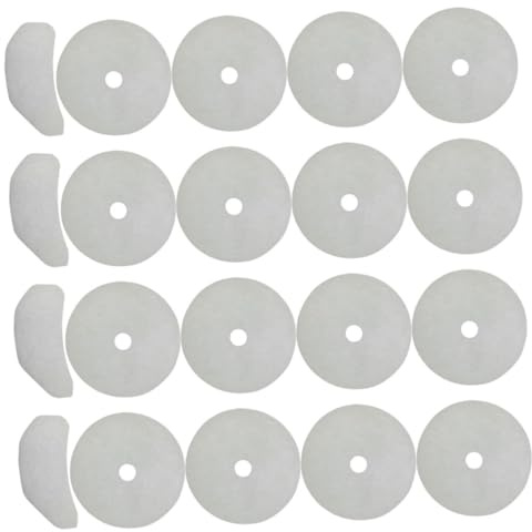 Trocknerfilter 2 Stück aus Polyesterfaser für Tragbare Trockner | Beige, Einfacher Austausch, Abluft Filterung, Ersatzteil für Luftansaugung und Auslass