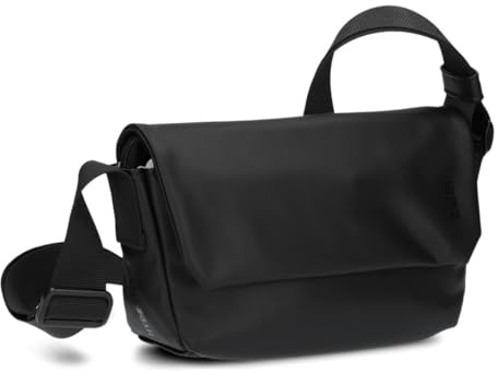 Zwei Unisex Umhängetasche Cargo CA40 kleine wasserfeste Tasche 1 Liter aus leichtem Hydroflex, Schlüsselband, verstellbarer Gurt, sportliche Crossbody-Bag für Damen Herren & Teenager
