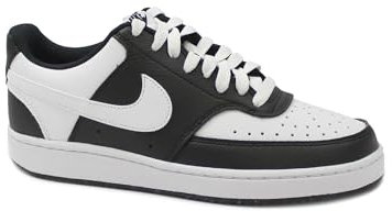 Nike Court Vision Lo Herren Sneaker, Black/White, 41