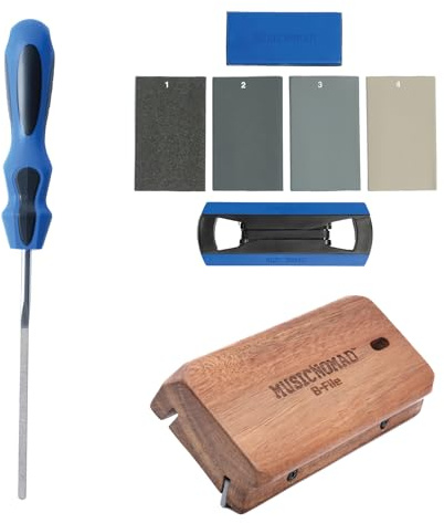 MusicNomad Guitar Fret Sprout Kit - Bevel, Dress & Polish (MN871)