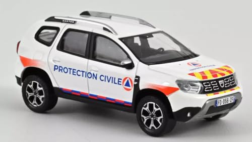 OPO 10 - Miniature car compatible with Dacia Duster 2020 Rescuers scale 1:43 Norev - 509029