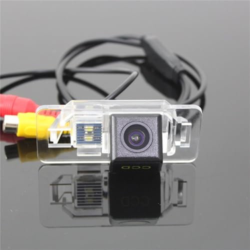 WLLLLa Retrocamera Auto per Mini Cooper R50 R52 R53 R56 2001 2002 2003 2004 2005 2006,Posteriore Telecamera per La Retromarcia con Visione Notturna Impermeabile