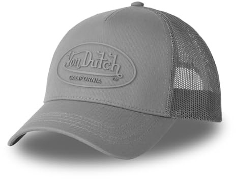 Von Dutch Casquette Homme & Femme Ajustable, Casquette Trucker Logo