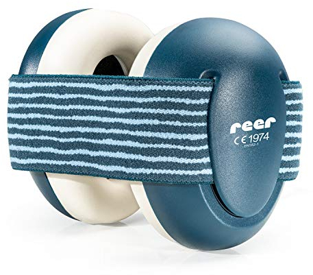 Gehörschutz für Babys SilentGuard, besonders weich und leicht für den empfindlichen Babykopf, mitwachsend, blau