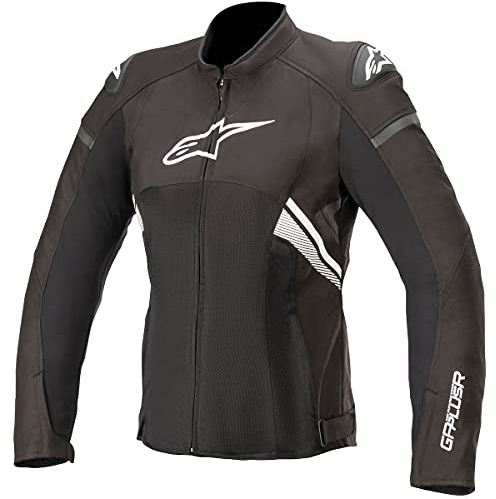 Alpinestars Stella T-GP Plus R V3 Air Giacca tessile da donna, nero/bianco, L