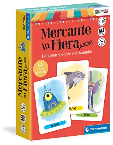 Clementoni-My First Merchant alla fiera dei giochi da tavolo, multicolore, 16290, 5-99 anni