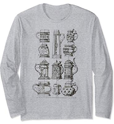 Boccale di birra Oktoberfest Craft Beer, Microbirrifici Maglia a Manica