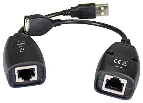 EXTENSOR USB TECHLY DE HASTA 50 M MEDIANTE CABLE DE RED RJ45