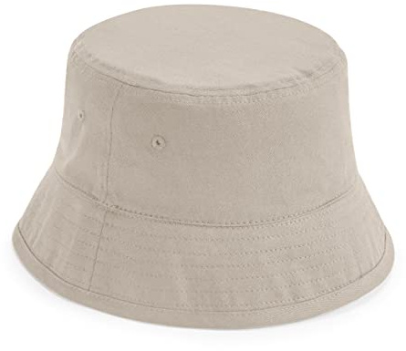 Beechfield B90B Junior Organic Cotton Bucket Hat - Sand S/M