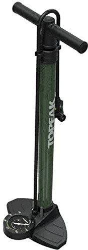 Topeak JoeBlow Mountain II Standpumpe mit besonders großem Zylinder, 15700203, Grün