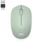Port Connect Souris sans Fil pc Wireless 2.4 ghz Collection 2 pour Ordinateur - capteur Optique 1600 dpi - 3 Boutons - Compact. ambidextre & silencieuse Olive Vert