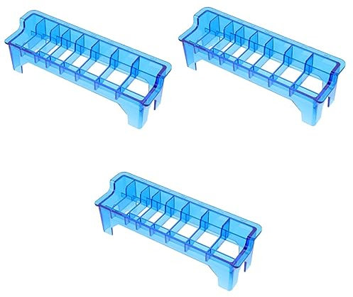 minkissy 3stücke Haarschneider Kamm Organizer Box Aus Langlebigem Kunststoff Praktische Aufbewahrungslösung Für Friseurwerkzeuge Und Leicht Zu Reinigen Für Salon Oder Zuhause