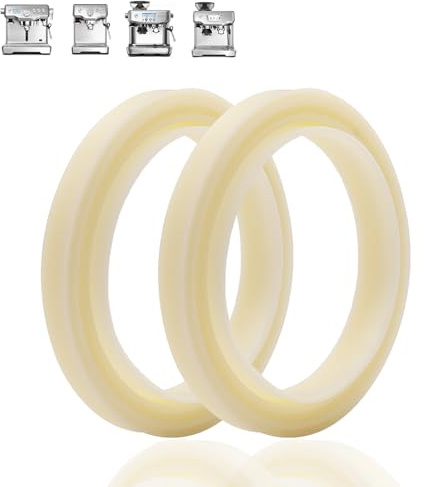 Dianrui 2PCS 54mm Silicone Steam Ring for Breville Espresso Machine Accessories BES870xl/878/860/880/810/840/450/500 Espresso Accessories Grouphead Gasket Replacement Part