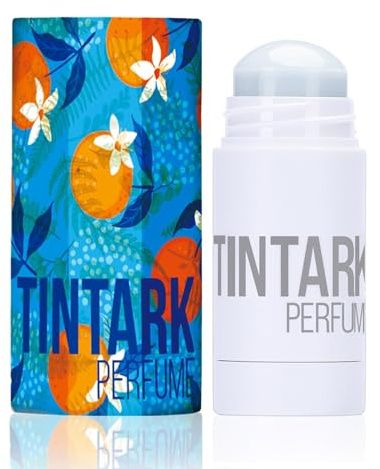TINTARK Profumo Solido, Mini Profumi Donna, Eau De Parfum con tuberosa con Note di Gelsomino e Rangoon Creeper, fiorito, dolce, caldo, Formato da Viaggio, Lunga Durata (07 ZESTY DELIGHT)