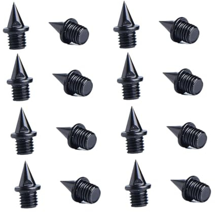 perfk 16 clavos de repuesto para zapatillas de atletismo, clavos para correr en pista y campo, clavos para zapatillas de atletismo para correr distancias