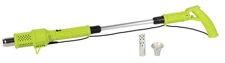 Bruciatore elettrico per erbacce 2000 W con 2 accessori, 2 livelli di riscaldamento 60 e 650 °C