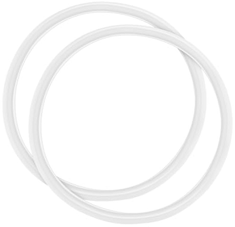 KICHOUSE 2 Unidades Anillos de Sellado de Silicona, Juntas de Repuesto para Cocina, Accesorios para Ollas a Presión Excelente Sellado y Alta Temperatura Resistente