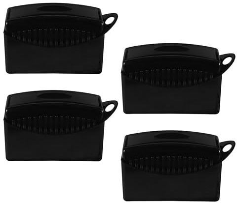 ARTSEWPLY Set 4 Spazzole per Auto per Lavaggio Esterno con Spugna Applicatrice e Coperchio, Pennelli per Lucidatura e Pulizia Pneumatici, Accessori per Detailing e Cura Veicoli